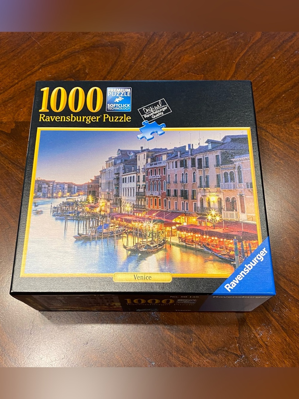 Ravensburger Venice Gondolas on Canal 1000 Piece Jigsaw Puzzle